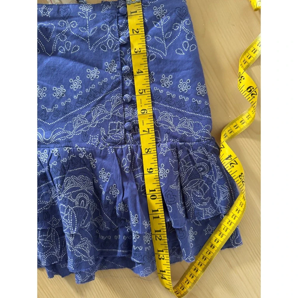 Urban Outfitters Kimchi Blue Eloise Crop Top & Mini Skirt Matching Co-ord Set L